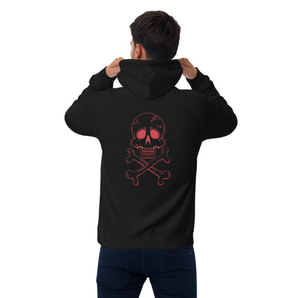 Unisex eco raglan hoodie - Image 4