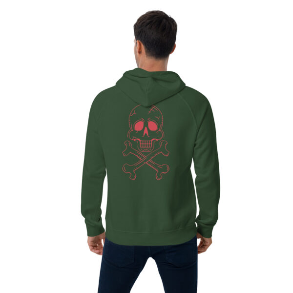 Unisex eco raglan hoodie - Image 20