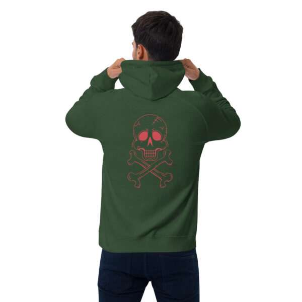 Unisex eco raglan hoodie - Image 19