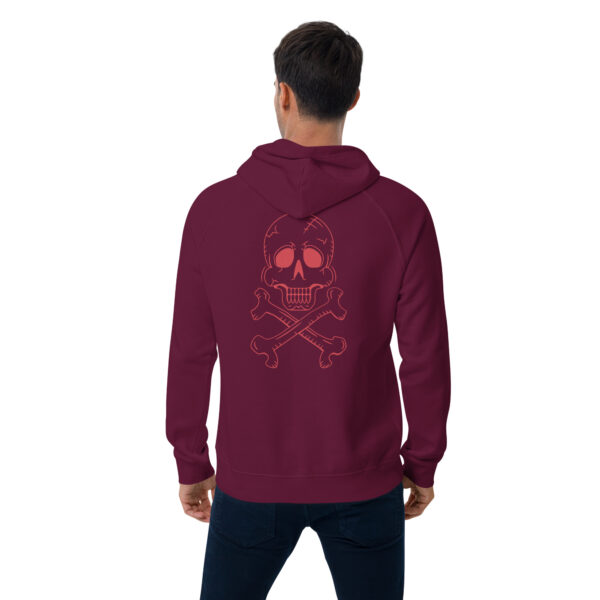 Unisex eco raglan hoodie - Image 10