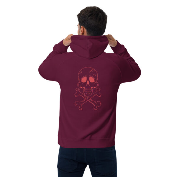 Unisex eco raglan hoodie - Image 9