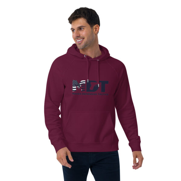 Unisex eco raglan hoodie - Image 7