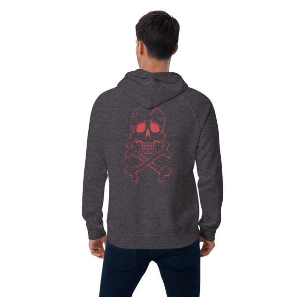 Unisex eco raglan hoodie - Image 15