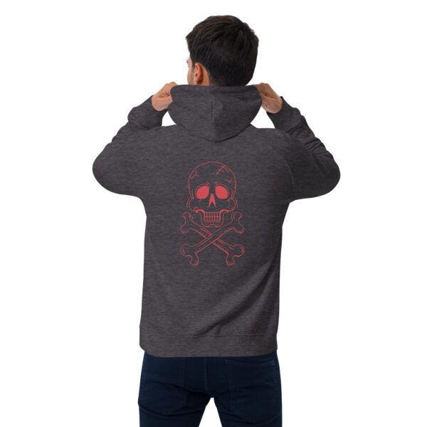 Unisex eco raglan hoodie - Image 14